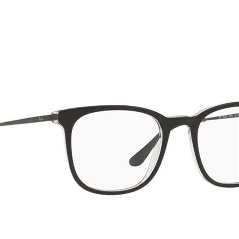 RAY-BAN RX5363I 2034 Black Transparent - Lenshop provide affordable ...