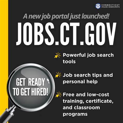 New Online Portal for Job Seekers | Connecticut House Democrats