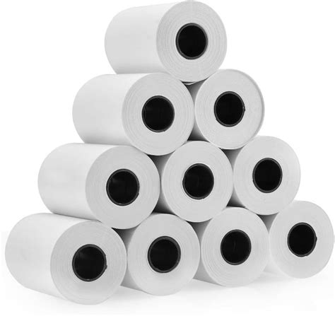 FATI 57x40 mm Thermal Paper Till Rolls, Cash Register Receipt, for PDQ ...