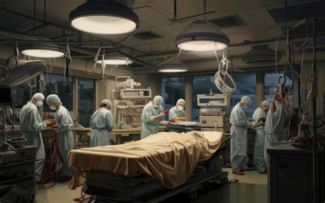 High tech operating room excellence generative ai | Premium AI ...