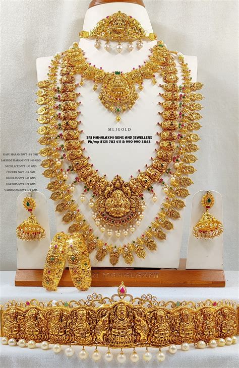 BRIDAL SET | Bridal jewelry sets brides, Bridal jewellery design, Gold ...