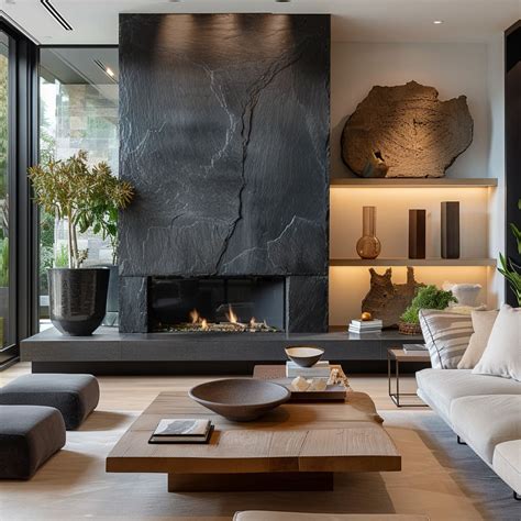 Pin by Slafland on Living Room | Fireplace modern design, Living room ...