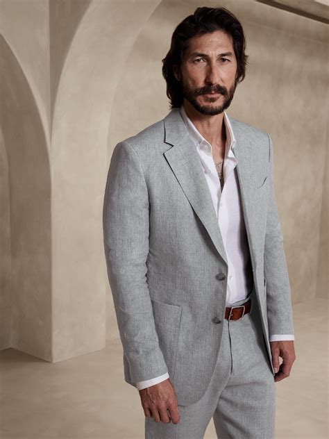 Rene Linen Suit Jacket | Banana Republic