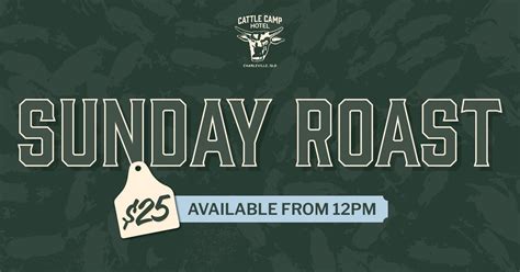 Sunday Roast at the Cattle Camp Hotel, 149 Alfred Street, Charleville ...