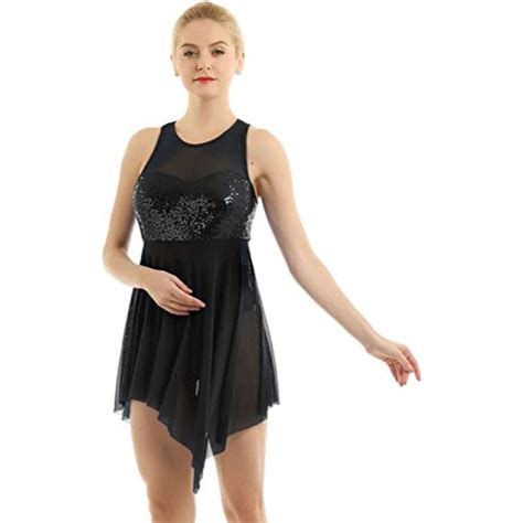 Sequin Leotard Dance Dress - IKAANYA