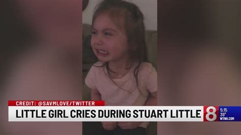 Young girl upset over washing machine scene in 'Stuart Little'