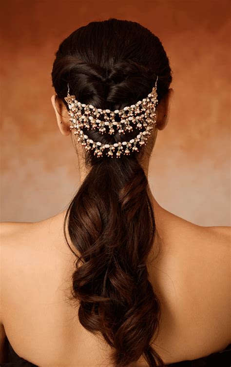 These statement hair accessories are your wedding-season finishing ...