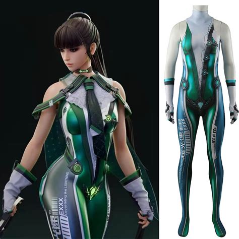 Stellar Blade Eve Bodysuit Cosplay Costume Hallowcos