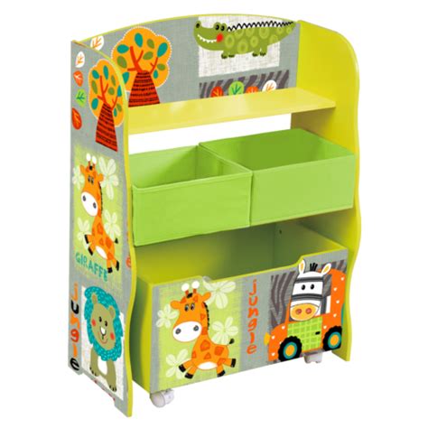 Buy KIDS JUNGLE ANIMAL THEME BEDROOM FURNITURE Unit with Childrens Toy ...