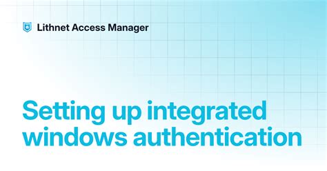 Image result for Windows Integrated Authentication