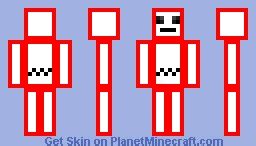 Red Robot Minecraft Skin 的图像结果