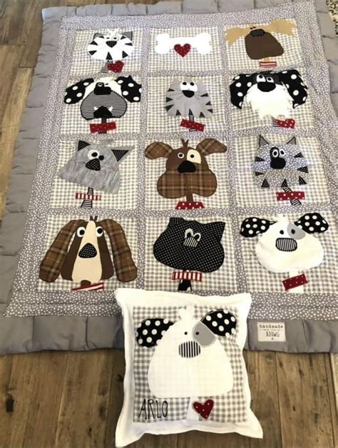 Image result for Dog Quilt Patterns Free