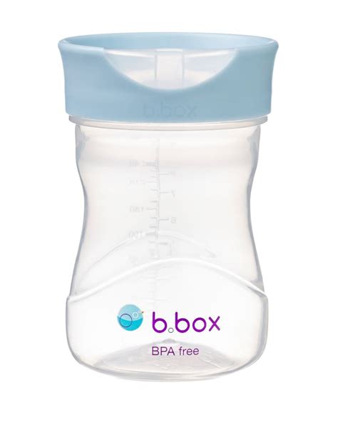 b.box Training Cup-With Silicone Sleeve-Unique Water Window-Easy Free ...