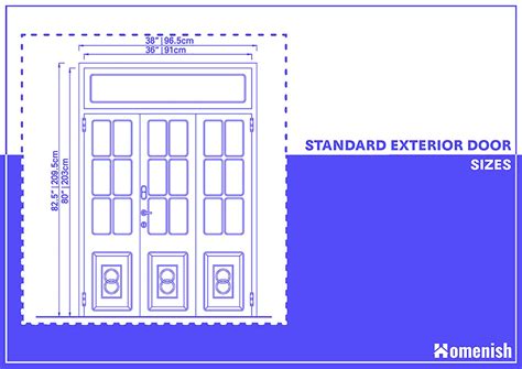Standard Door Sizes Explained (with 3 Drawings)