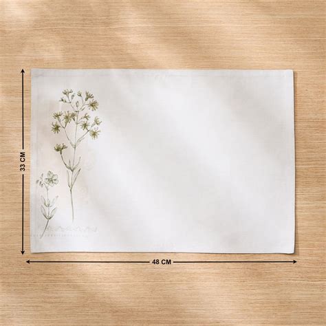 Buy Drake Botanica Cotton Printed Reversible Placemat from Home Centre ...