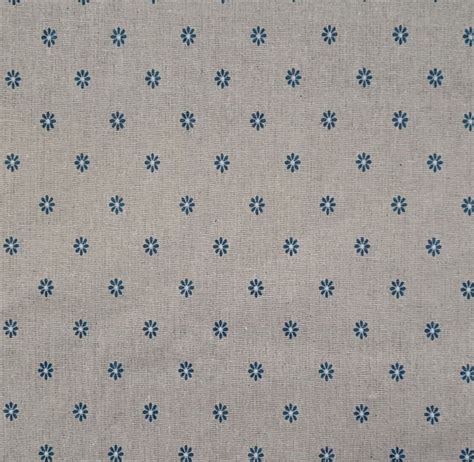 Fabrics :: CANVAS PRINTS. (exclusive) :: Daisy- Blue. Sold On A 25 ...