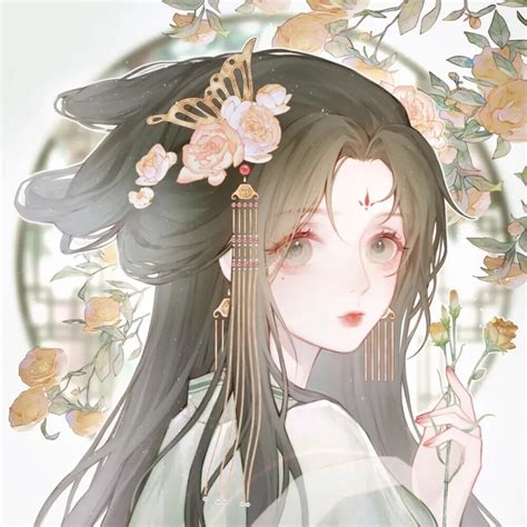 漫画美女头像 的图像结果