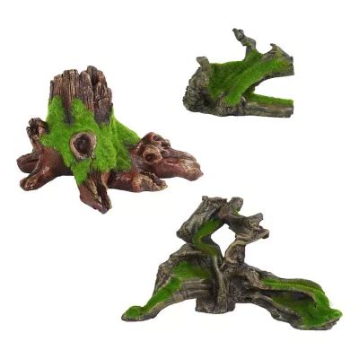 Penn-Plax 3 pc. Aqua Flora Aquarium Living Resin Bundle at Tractor ...