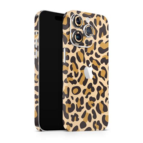 Apple iPhone Skin Wrap - Leopard Print Camouflage – SkinsLegend