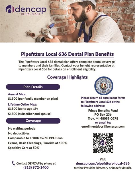 Pipefitters Local 636 - DENCAP Dental Plans
