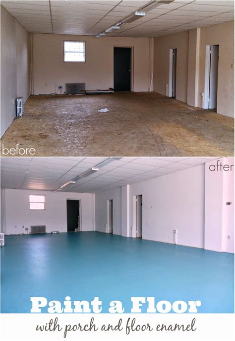 Stained Osb Floor
