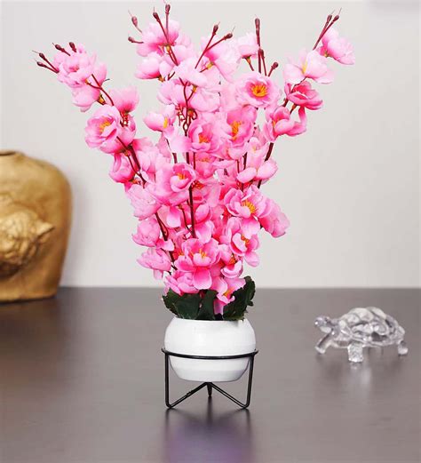 Buy Pink Fabric And Plastic Elegant Artificial Flowers at 21% OFF by ...