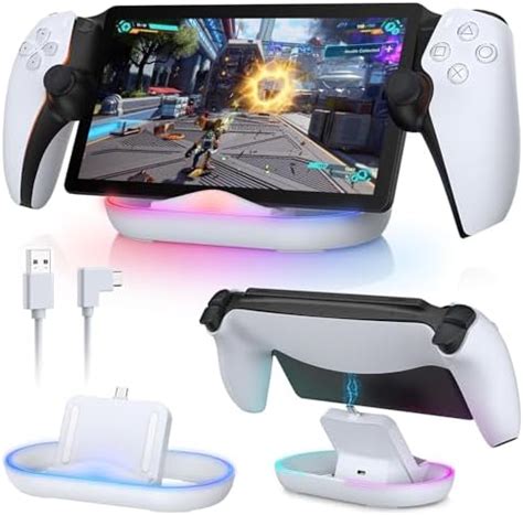 Gorixer RGB Charging Dock Charging Stand for Playstation Portal Remote ...