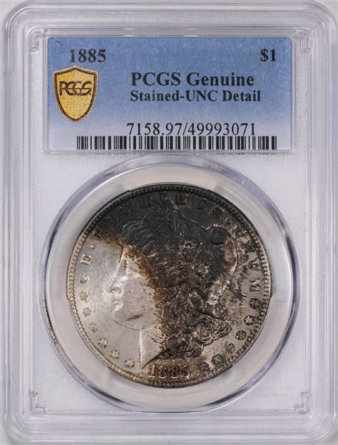 1885 Morgan Silver Dollar PCGS Genuine Unc Details (Item 1651191 ...