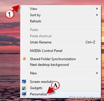 Add and Remove Default Desktop Icons in Windows 7