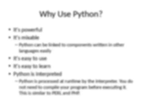 Image result for Python Programming Lecture Notes PPT