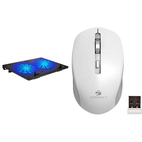 Zebronics, ZEB-NC3300 USB Powered Laptop Cooling Pad with Dual Fan ...