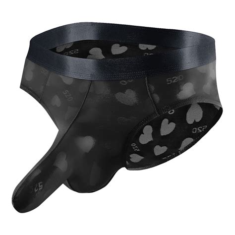 Men's Sexy Thin Jacquard Thong Underwear - Breathable Low Rise T-Shaped ...