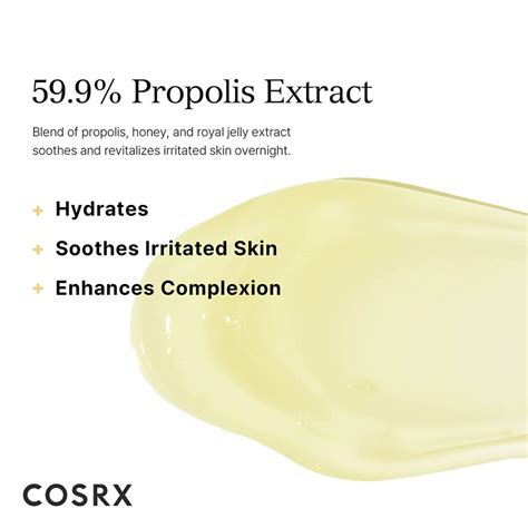 Shop Cosrx Full Fit Propolis Honey Overnight Mask 60ml | Maccaron.in
