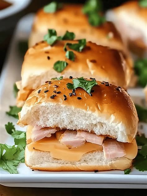 Turkey Hawaiian Roll Sliders