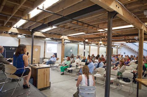 The event was held in the Posner Center for International Development