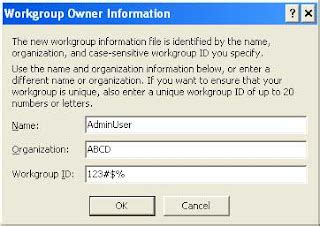 Image result for Microsoft Access Workgroup