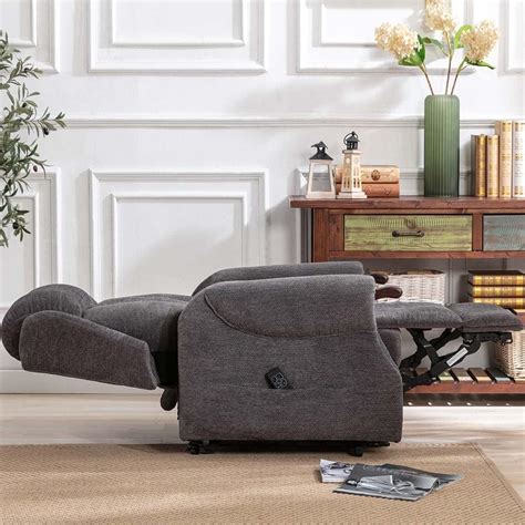 Buy More4Homes HALTON DUAL MOTOR ELECTRIC RISE RECLINER FABRIC ARMCHAIR ...