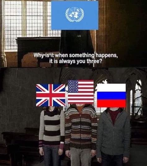 Why is it always you three? : PoliticalHumor