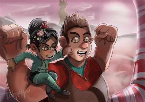 Vanellope And Ralph Ralph Breaks The Internet: Wreck It Ralph 2':