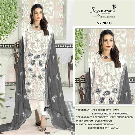 Serene Hit Design S-202 Colours Vol-2 By Serene S-202-F To S-202-I ...