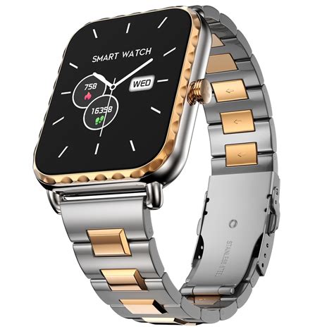 Amazon.in: Buy Fire-Boltt Jewel, Luxury Stainless Steel Smart Watch 46 ...