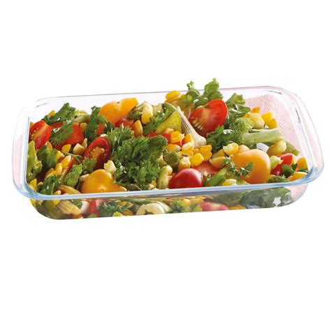 Buy ATTRO Glassox Borosilicate Rectangle Glass Baking Dish Micorwave ...