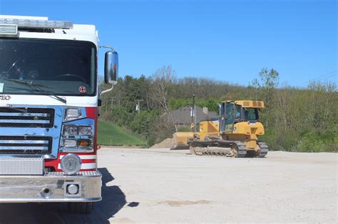 Construction ahead of schedule for new township fire station west of ...