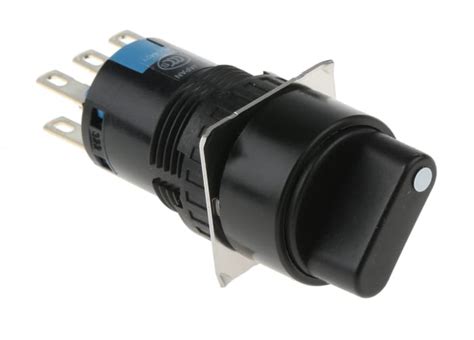 AS6M-2Y2P Idec | Idec Selector Switch - (DPDT) 2 Positions | 828-8135 | RS