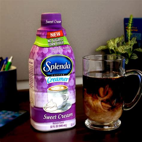 Splenda Sweet Cream Coffee Creamer | No Sugar. No Corn Syrup. Only 15 ...