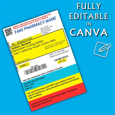 Image result for Pharmacy Script Hard Copy Box File Label