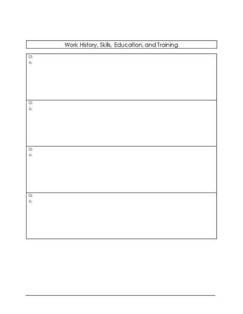 Image result for Interview Worksheet