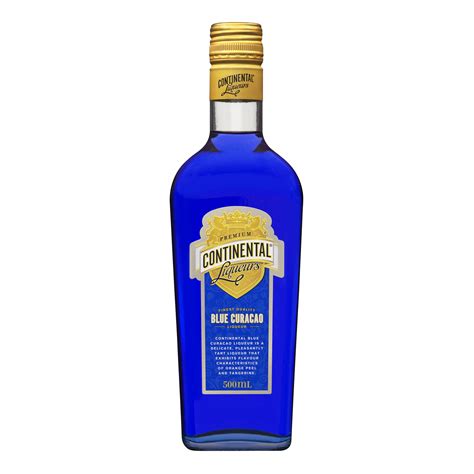 Continental Liqueurs Blue Curacao 500ml – CBD Cellars