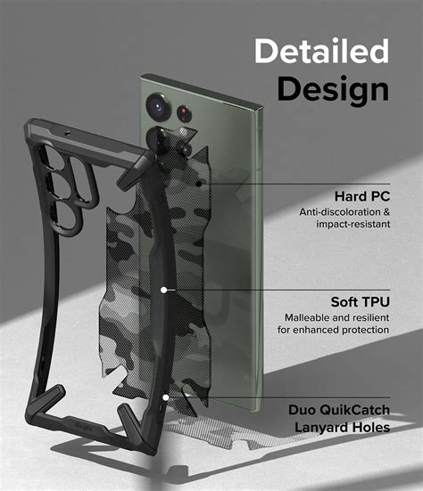 Buy Samsung Galaxy S23 Ultra 5G Back Cover Case | Fusion-X - Camo Black