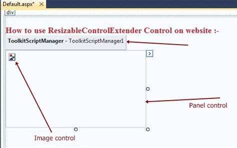 How to Use ResizableControlExtender Control on Your Asp.Net Website ...